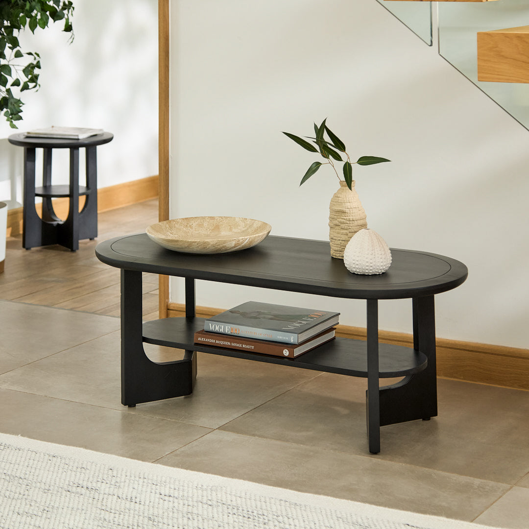 Delphi Black Acacia Coffee Table