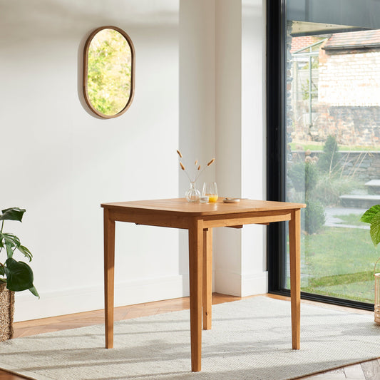Paul Pale Oak Extending Dining Table - Small