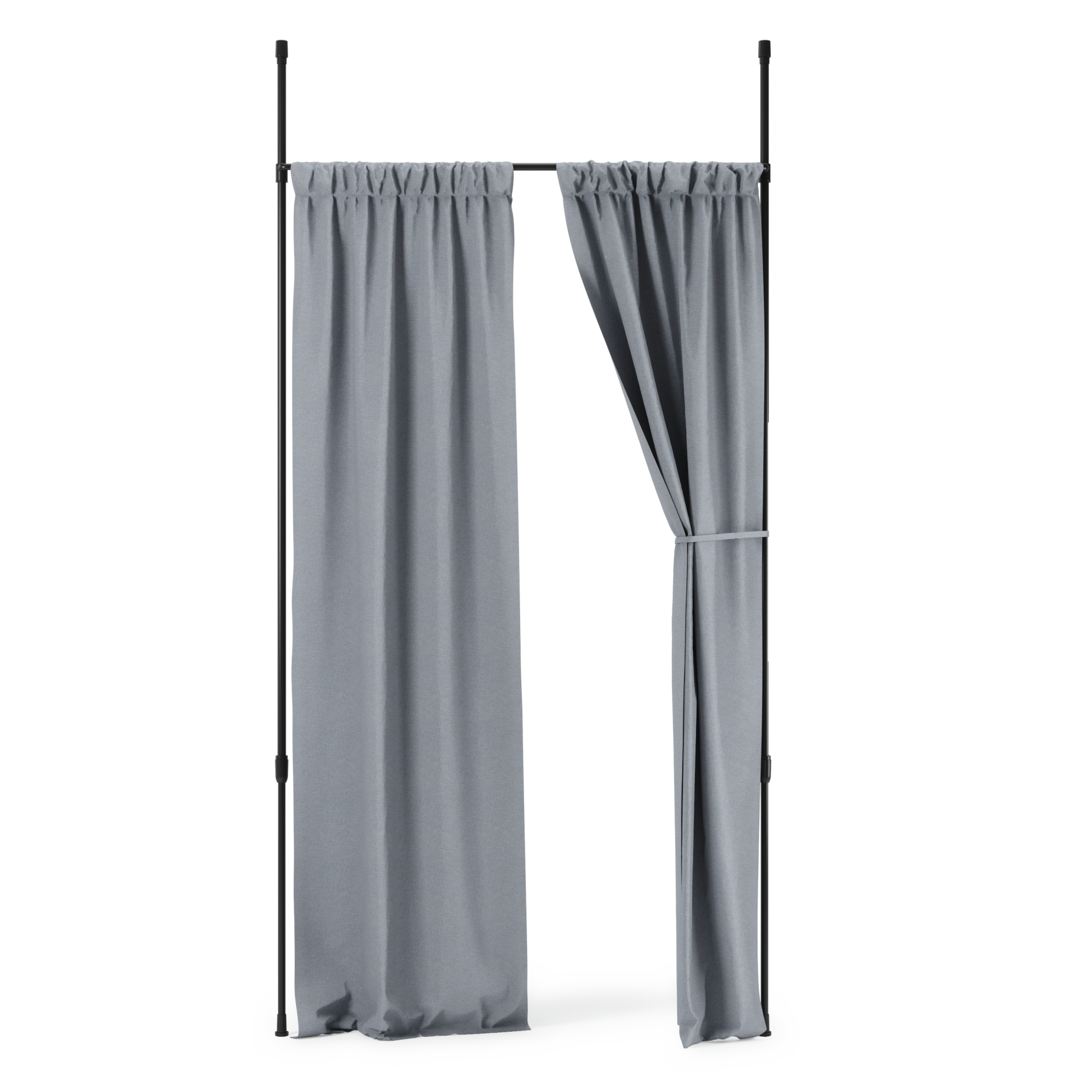 Anywhere Curtain Rod & Room Divider